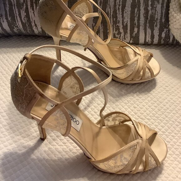 JIMMY CHOO Sandals Nude Color - Picture 3 of 7